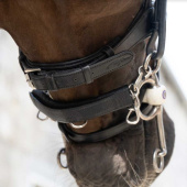 Osłona na łańcuszek podbródkowy Czarna Osłona na łańcuszek podbródkowy Czarna