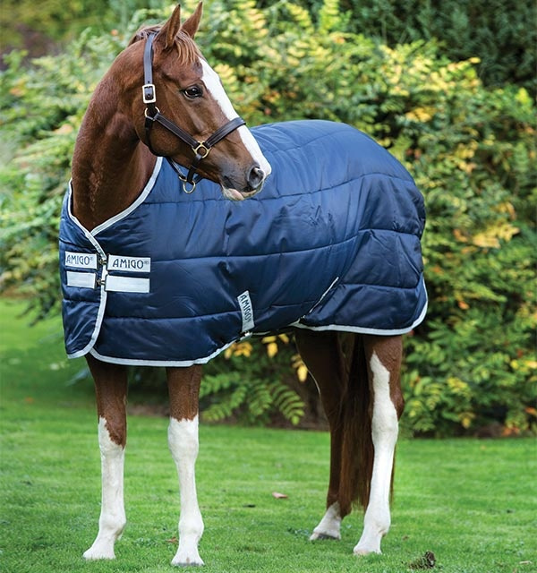 Derka stajenna Amigo Insulator Medium 200g Granatowa