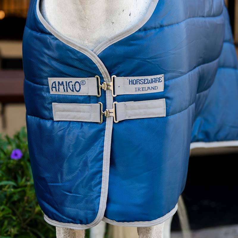 Derka stajenna Amigo Insulator Ripstop 210D 50g Granatowo/Szara