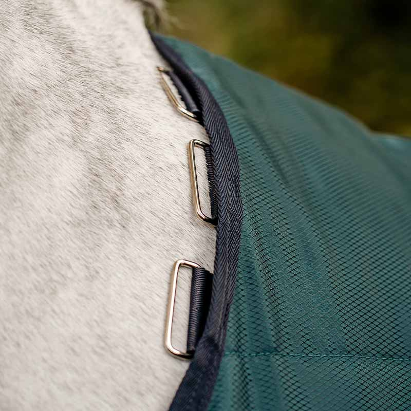 Derka stajenna Amigo Insulator Ripstop 210D 50g Zielono/Granatowo/Srebrna