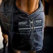 Derka stajenna Amigo Ripstop Insulator 210D 50g Czarno/Srebrna Derka stajenna Amigo Ripstop Insulator 210D 50g Czarno/Srebrna