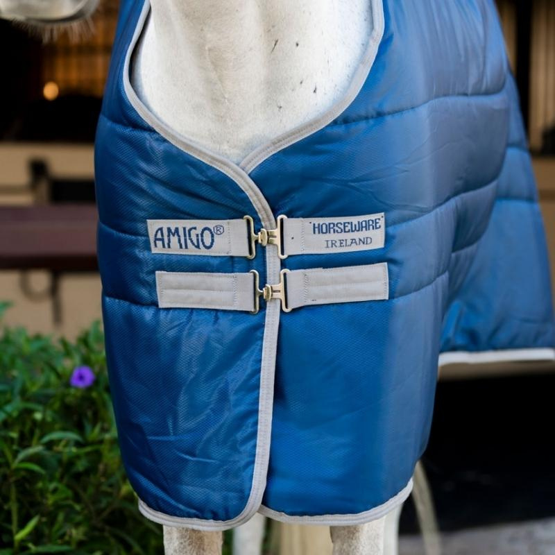 Derka stajenna Amigo Ripstop Insulator 210D 200g Granatowo/Szara