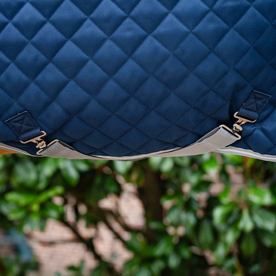 Derka stajenna Amigo Quilted 600D Plus 200g Granatowo/Szaro/Srebrna