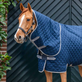 Derka stajenna Amigo Quilted 600D Plus 200g Granatowo/Szaro/Srebrna Derka stajenna Amigo Quilted 600D Plus 200g Granatowo/Szaro/Srebrna