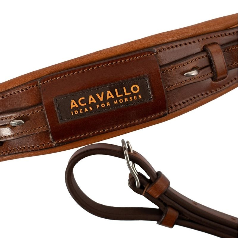 Nachrapnik do Hackamore Alupro Cognac