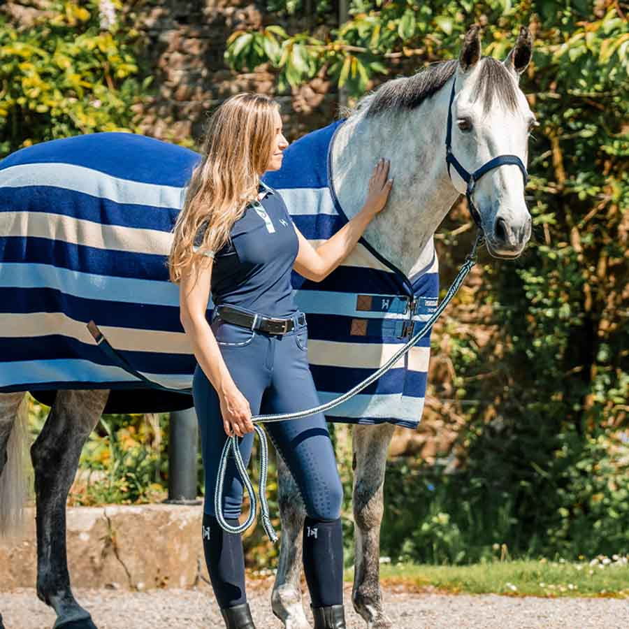 Derka polarowa Newmarket Cooler Witney Granatowa