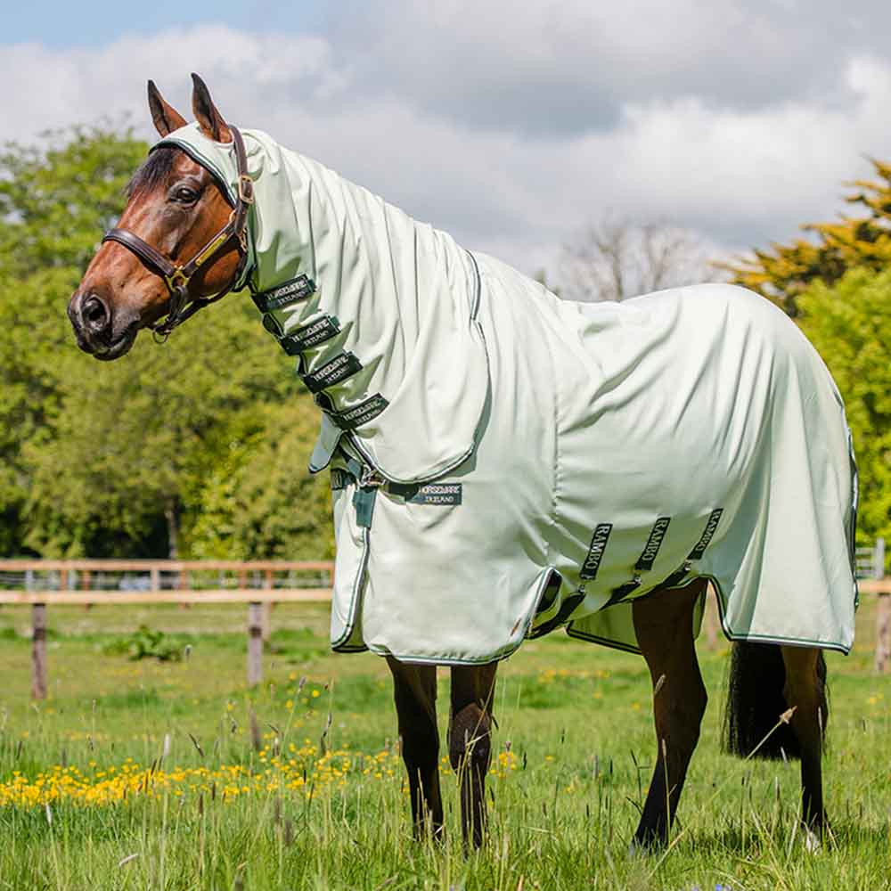 Derka egzemowa/przeciw owadom Rambo Hoody z kapturem Jasna zieleń