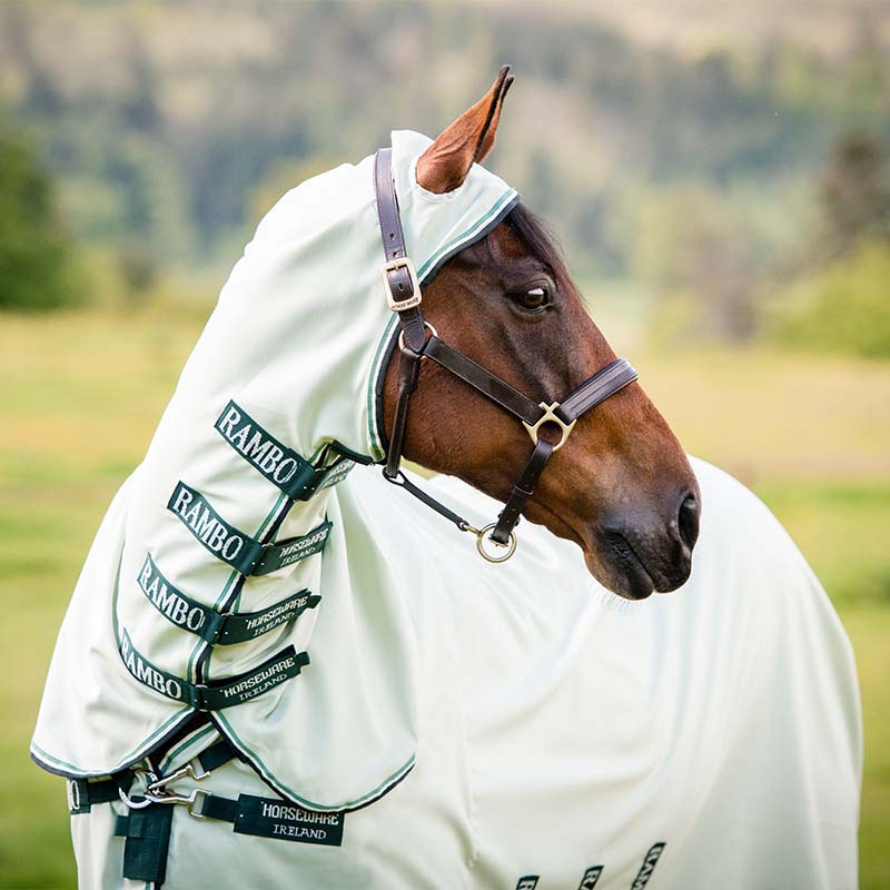 Derka egzemowa/przeciw owadom Rambo Hoody z kapturem Jasna zieleń