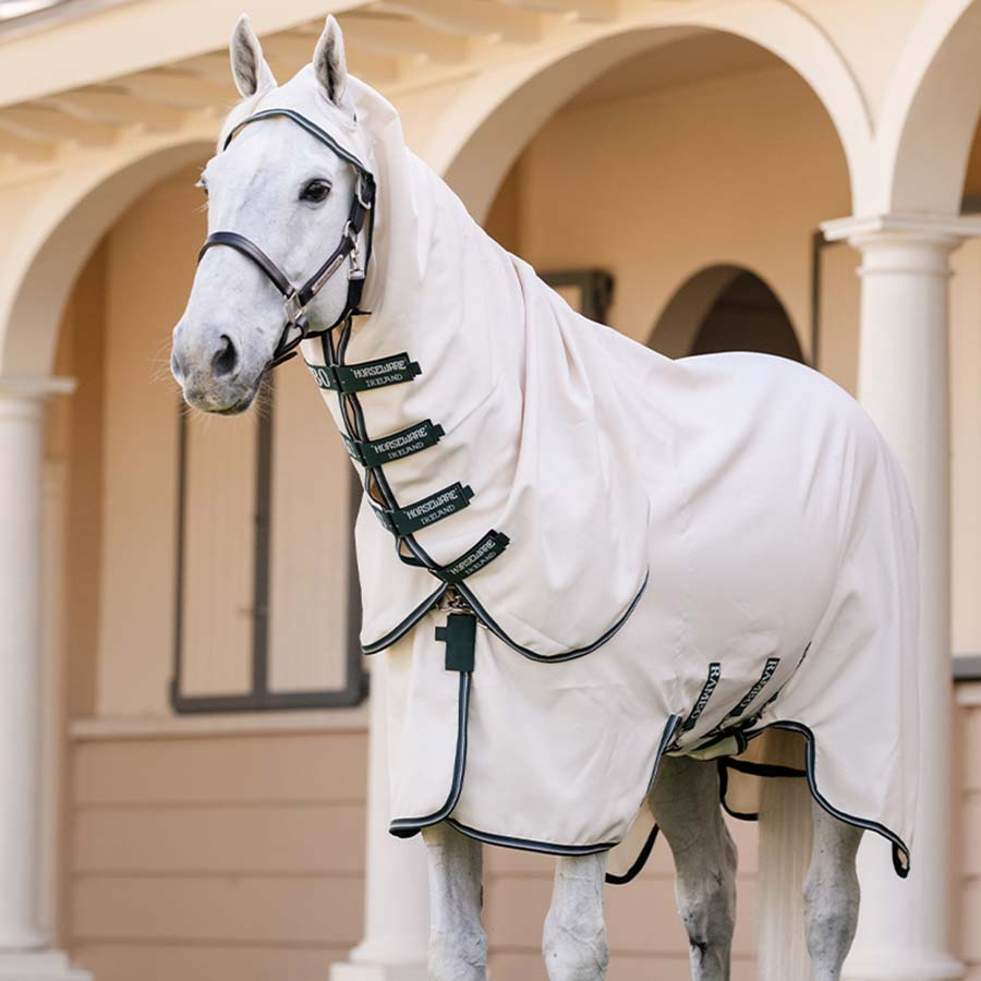 Derka przeciw owadom i świądowi Rambo Hoody XL Beżowo/Zielono/Srebrna