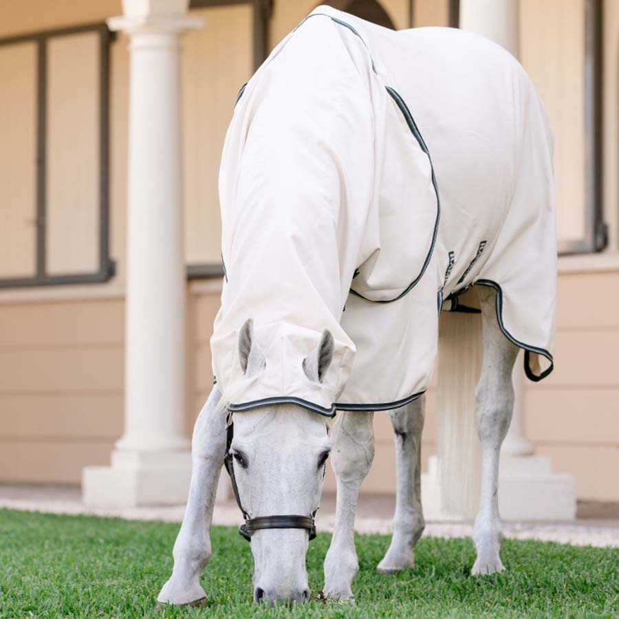 Derka przeciw owadom i świądowi Rambo Hoody XL Beżowo/Zielono/Srebrna