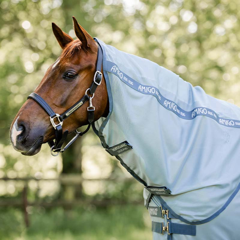 Derka przeciw owadom Amigo Bug Rug Plus Błękit/Niebiesko/Srebrna