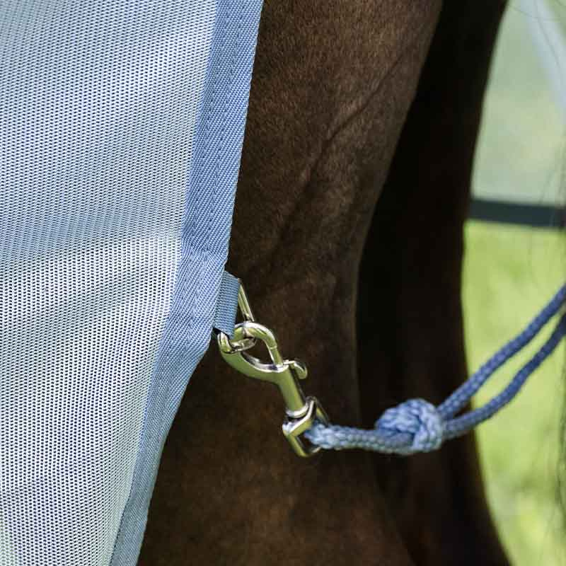 Derka przeciw owadom Amigo Bug Rug Plus Błękit/Niebiesko/Srebrna