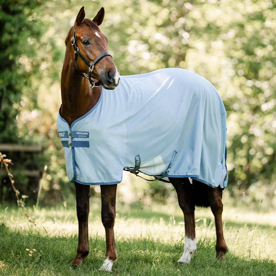 Derka przeciw owadom Amigo Bug Rug Błękit/Niebiesko/Srebrna