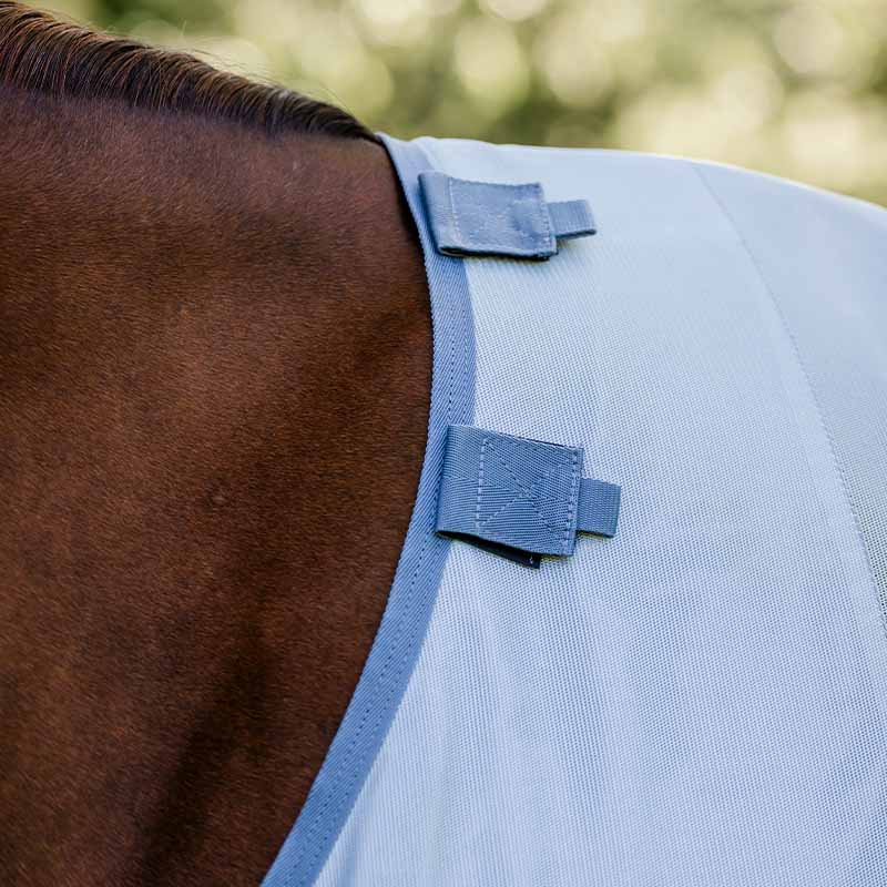 Derka przeciw owadom Amigo Bug Rug Błękit/Niebiesko/Srebrna