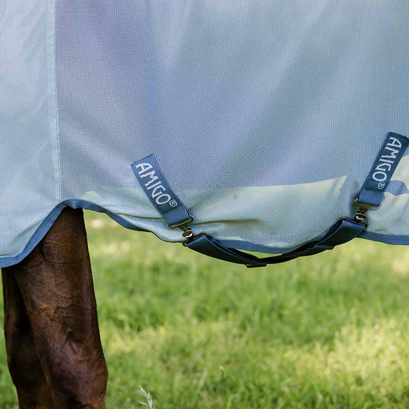 Derka przeciw owadom Amigo Bug Rug Błękit/Niebiesko/Srebrna