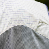 Derka letnia/przeciw owadom Amigo Airflow Plus Biało/Szaro/Niebieska Derka letnia/przeciw owadom Amigo Airflow Plus Biało/Szaro/Niebieska