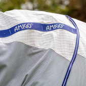 Derka letnia/przeciw owadom Amigo Airflow Plus Biało/Szaro/Niebieska Derka letnia/przeciw owadom Amigo Airflow Plus Biało/Szaro/Niebieska