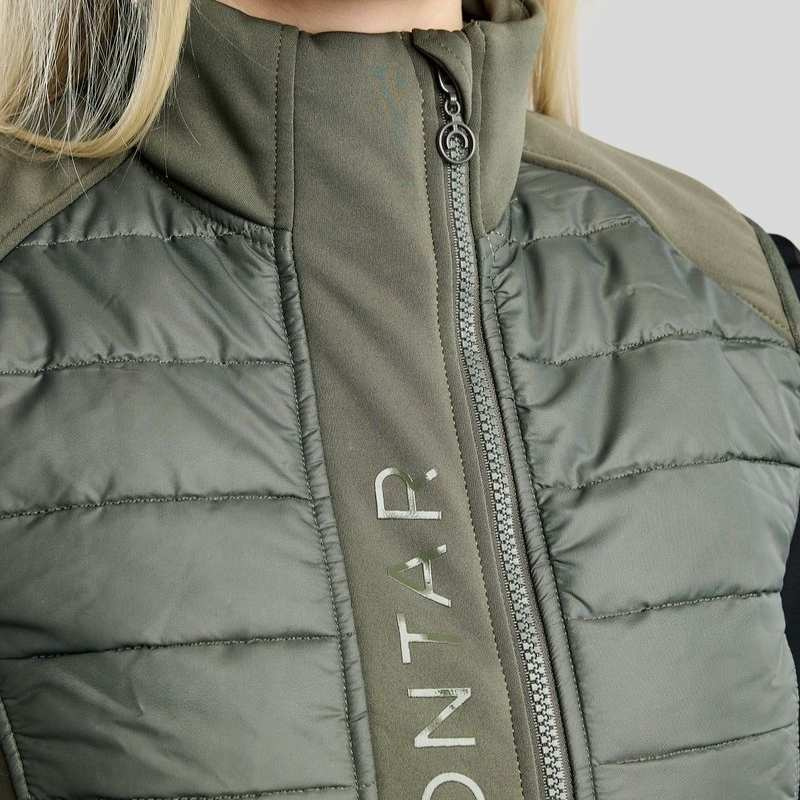 Kamizelka hybrydowa Emma Softshell Forest Green