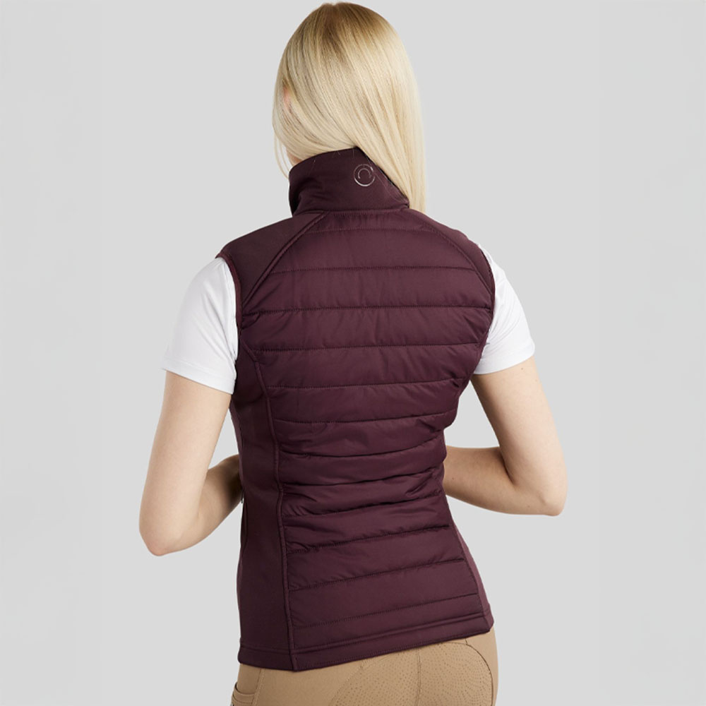 Kamizelka hybrydowa Emma Softshell Fig