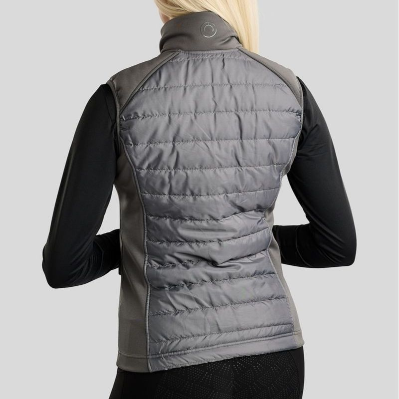 Kamizelka hybrydowa Emma Softshell Szara