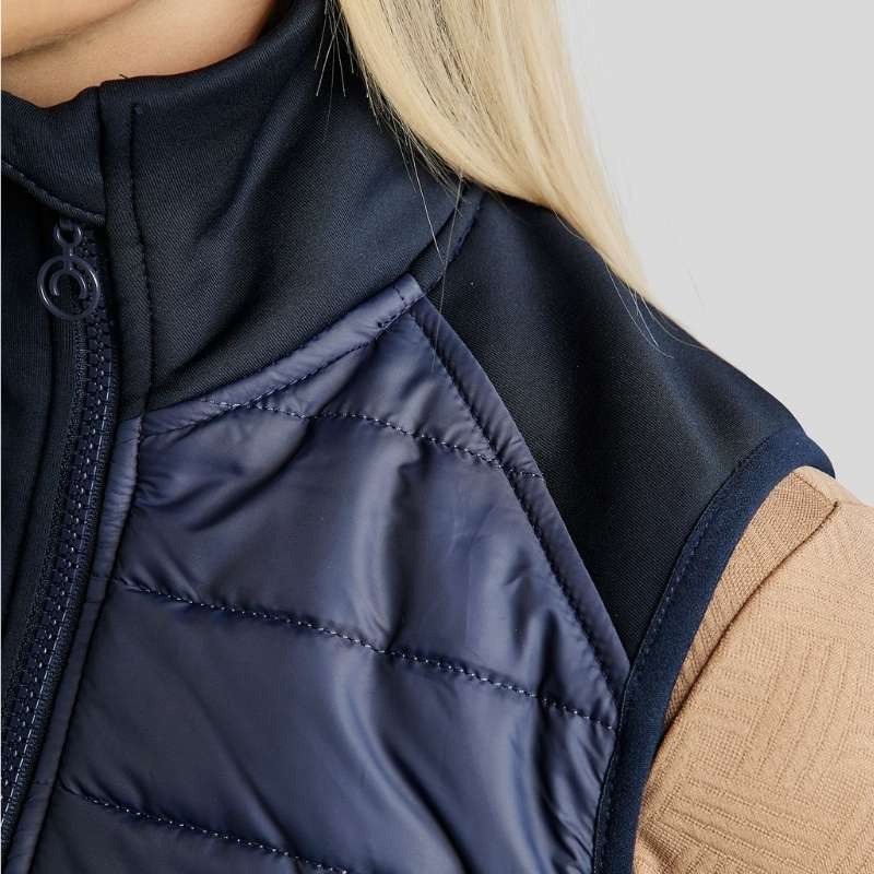 Kamizelka hybrydowa Emma Softshell Granatowa