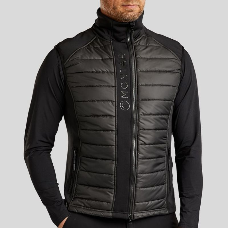 Kamizelka hybrydowa męska Emanuel Softshell Czarna