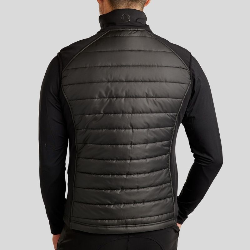 Kamizelka hybrydowa męska Emanuel Softshell Czarna