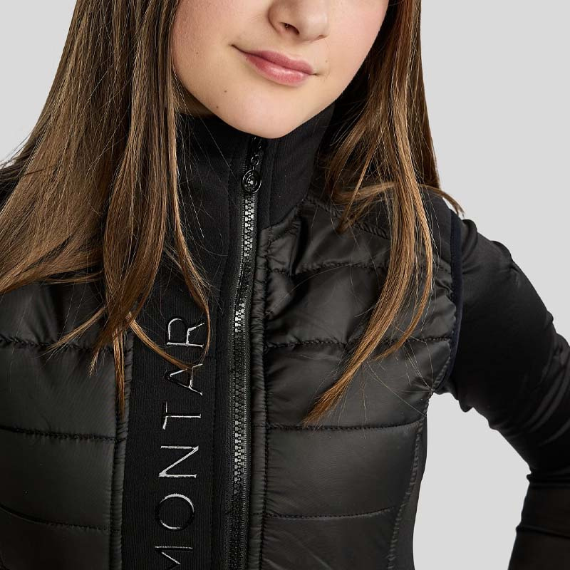 Kamizelka hybrydowa Dzieci/Junior Emma Softshell Czarny