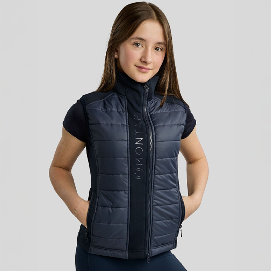Kamizelka hybrydowa Dzieci/Junior Emma Softshell Granatowy