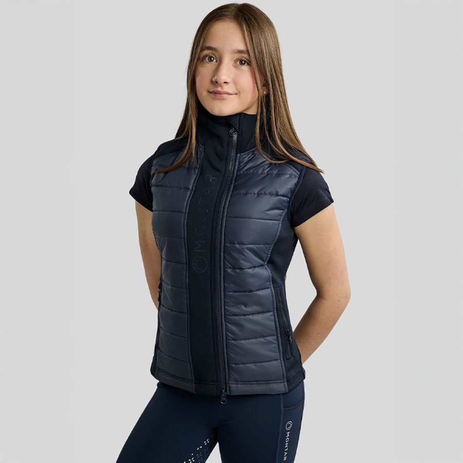Kamizelka hybrydowa Dzieci/Junior Emma Softshell Granatowy