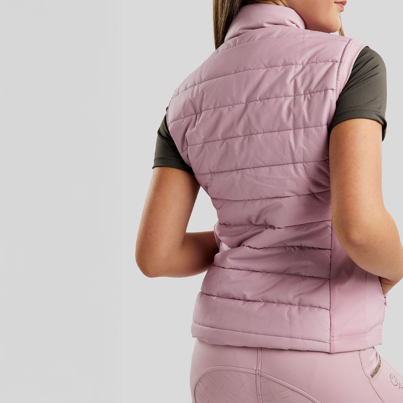 Kamizelka hybrydowa Dzieci/Junior MoLila Softshell Champagne Crystal Tape Candy Pink