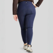 Bryczesy Megan Yati Curve Full Grip Granatowe Bryczesy Megan Yati Curve Full Grip Granatowe