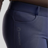 Bryczesy Megan Yati Curve Full Grip Granatowe Bryczesy Megan Yati Curve Full Grip Granatowe