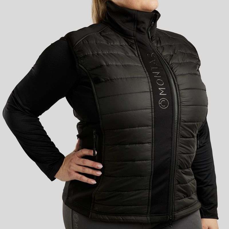 Kamizelka hybrydowa Emma Softshell Curve Czarna