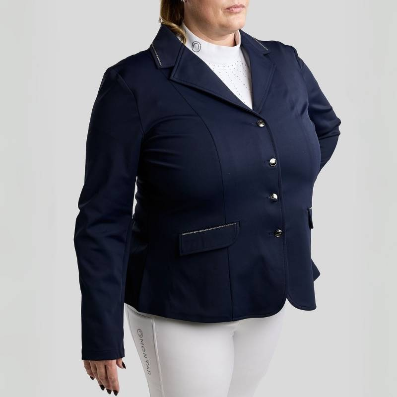Frak MoFlair Softshell Gun Metal Crystals Curve Granatowy
