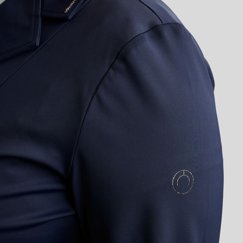 Frak MoFlair Softshell Gun Metal Crystals Curve Granatowy