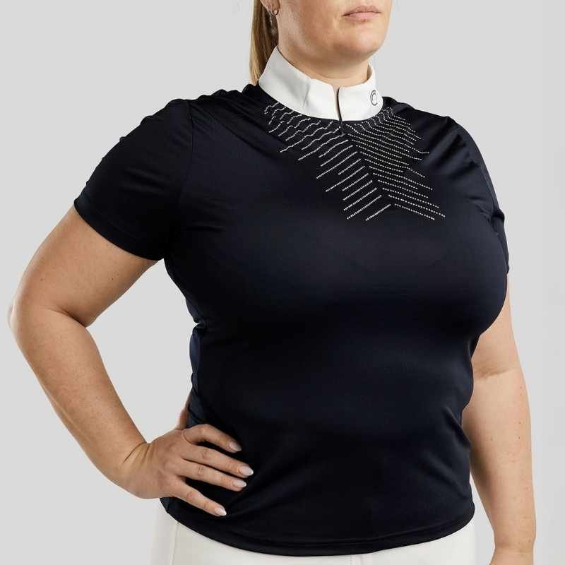 Top konkursowy Bling Curve Granatowy