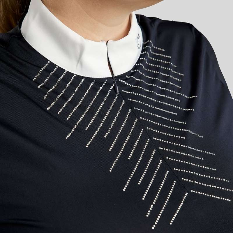 Top konkursowy Bling Curve Granatowy