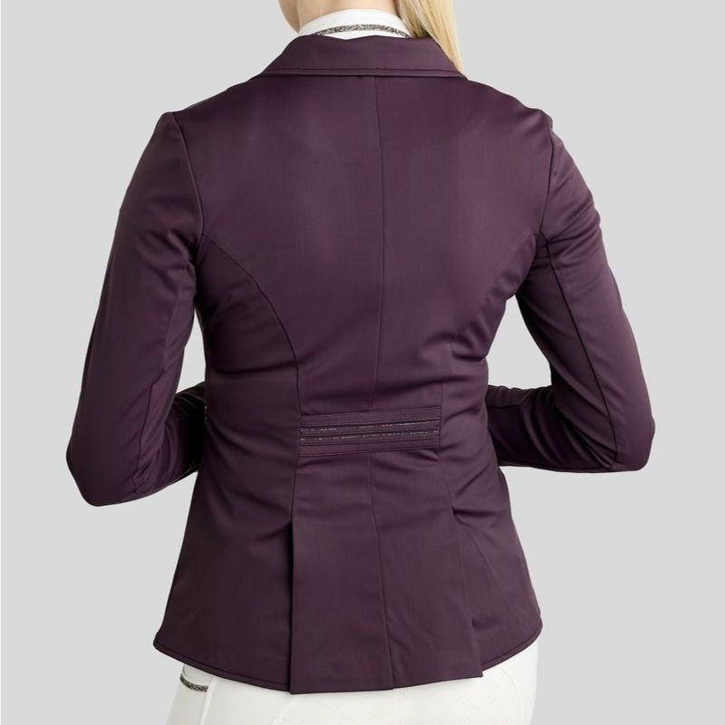 Frak ujeżdżeniowy MoKylie Softshell Gun Metal Crystals Fig
