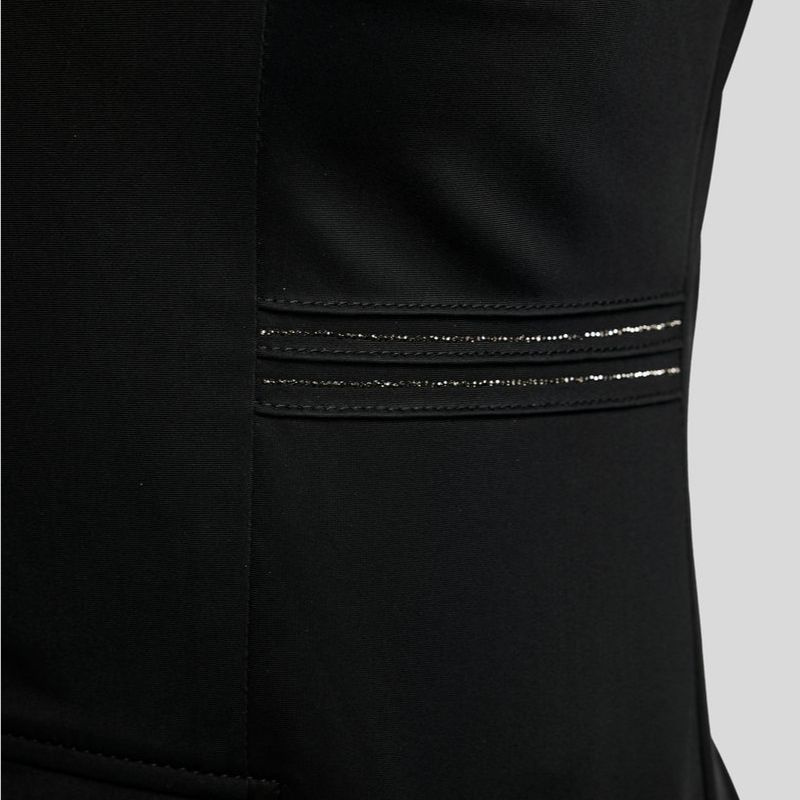 Frak ujeżdżeniowy MoKylie Softshell Gun Metal Crystals Czarny