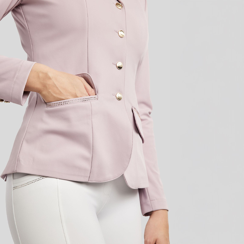 Frak konkursowy MoBlair Softshell Champagne Crystals Cheeky Pink