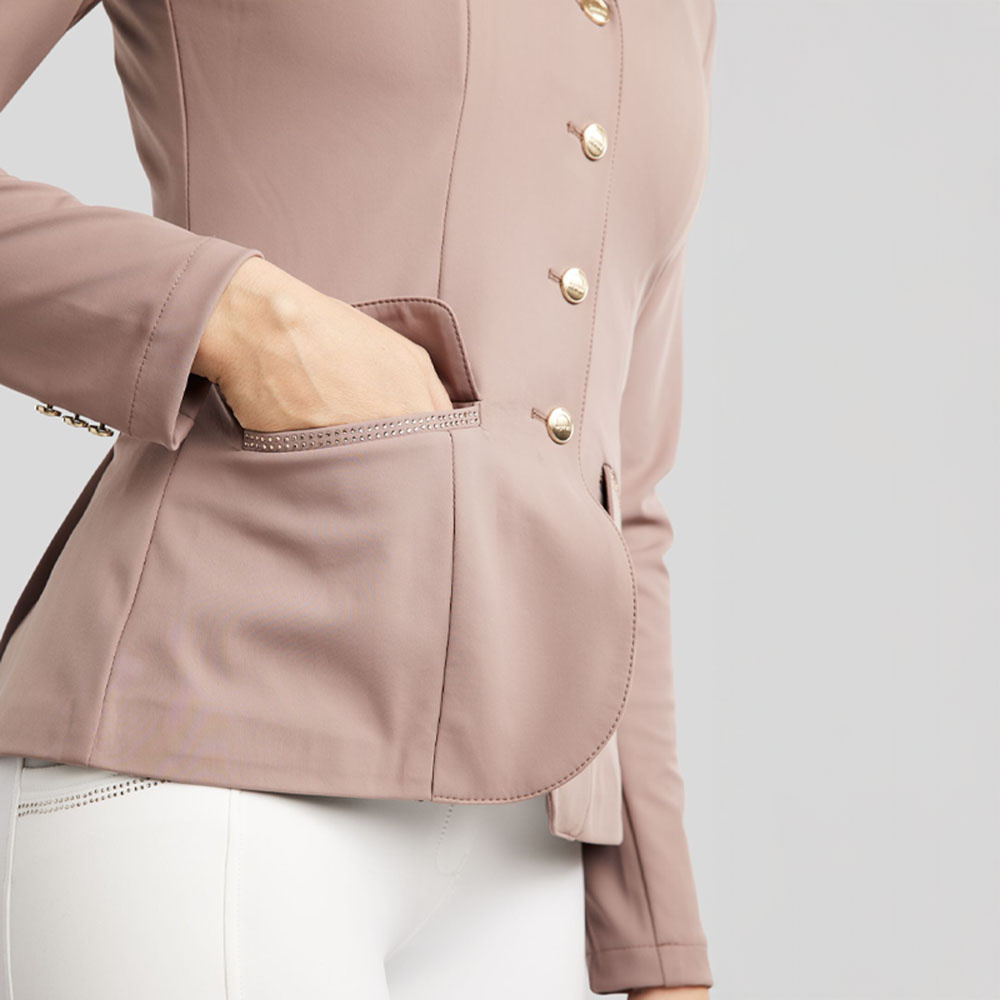 Frak konkursowy MoBlair Softshell Champagne Crystals Blush