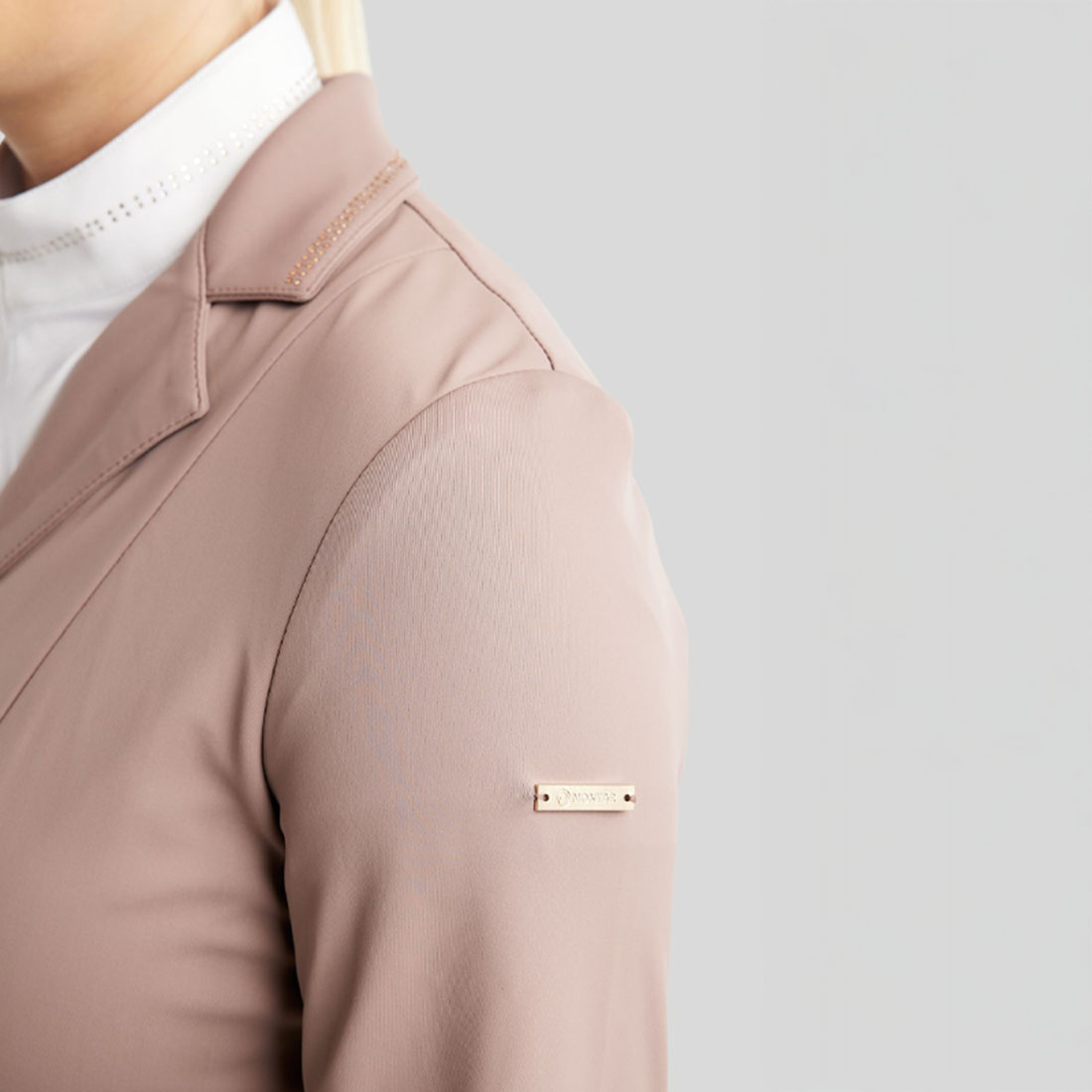Frak konkursowy MoBlair Softshell Champagne Crystals Blush