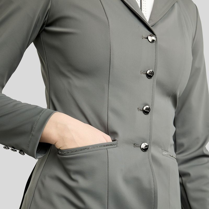 Frak MoKira Softshell Gun Metal Crystals Szary