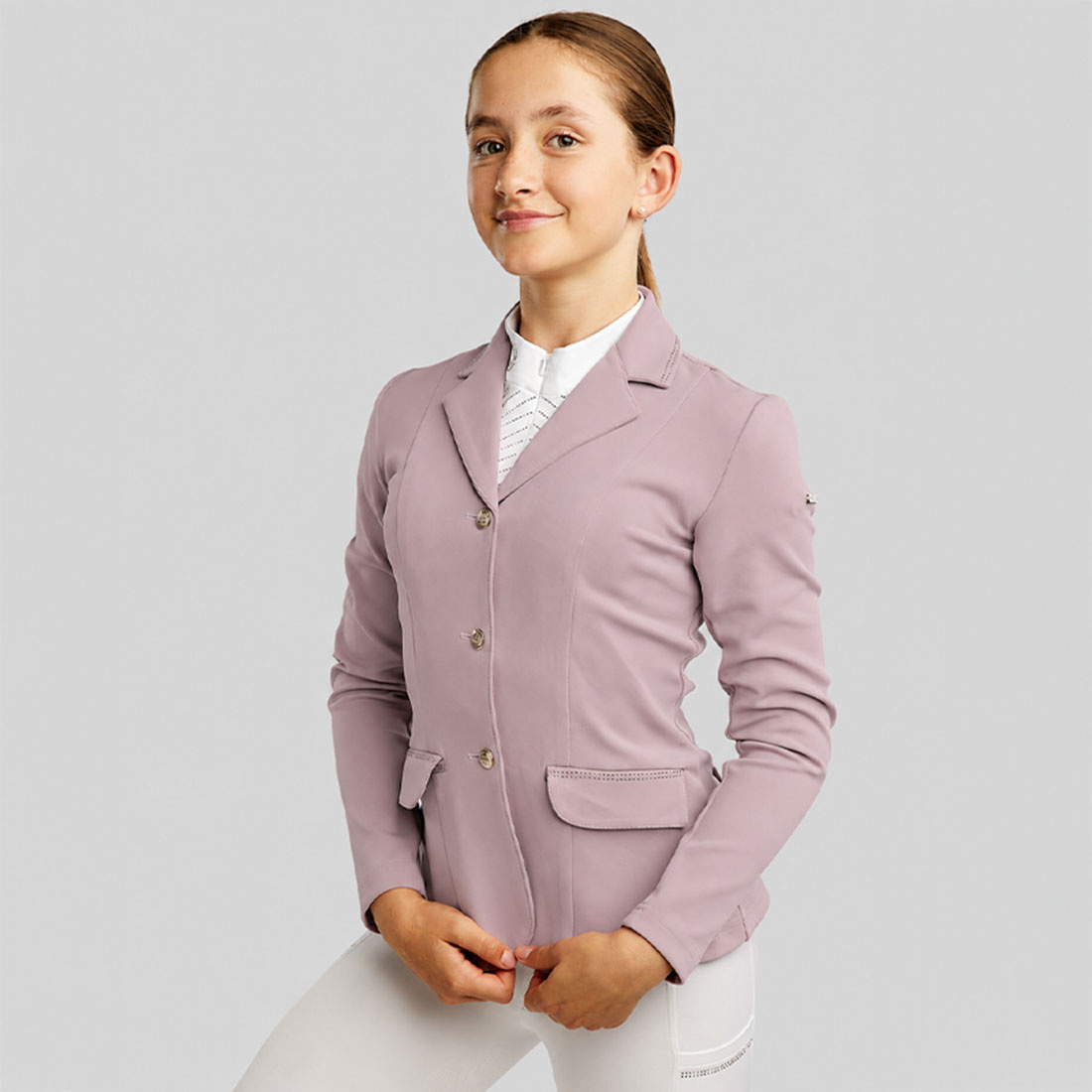 Frak konkursowy Dzieci/Junior MoBlair Champagne Crystals Cheeky Pink