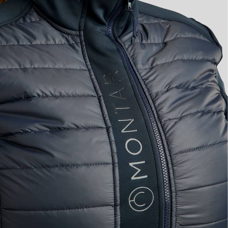 Kurtka hybrydowa Emma Softshell Curve Granatowa
