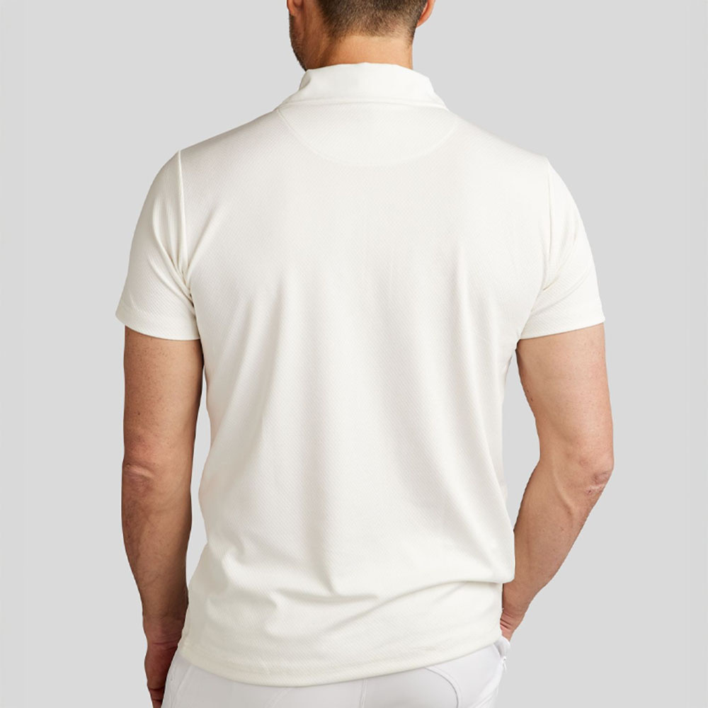 Koszula konkursowa męska MoWill Short Sleeve Biała