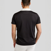 Koszula konkursowa męska MoWill Short Sleeve Czarna Koszula konkursowa męska MoWill Short Sleeve Czarna