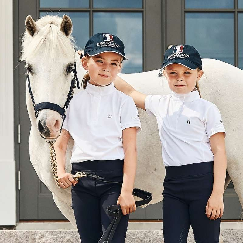 Top konkursowy Dzieci/Junior Classic Short Sleeve Biały