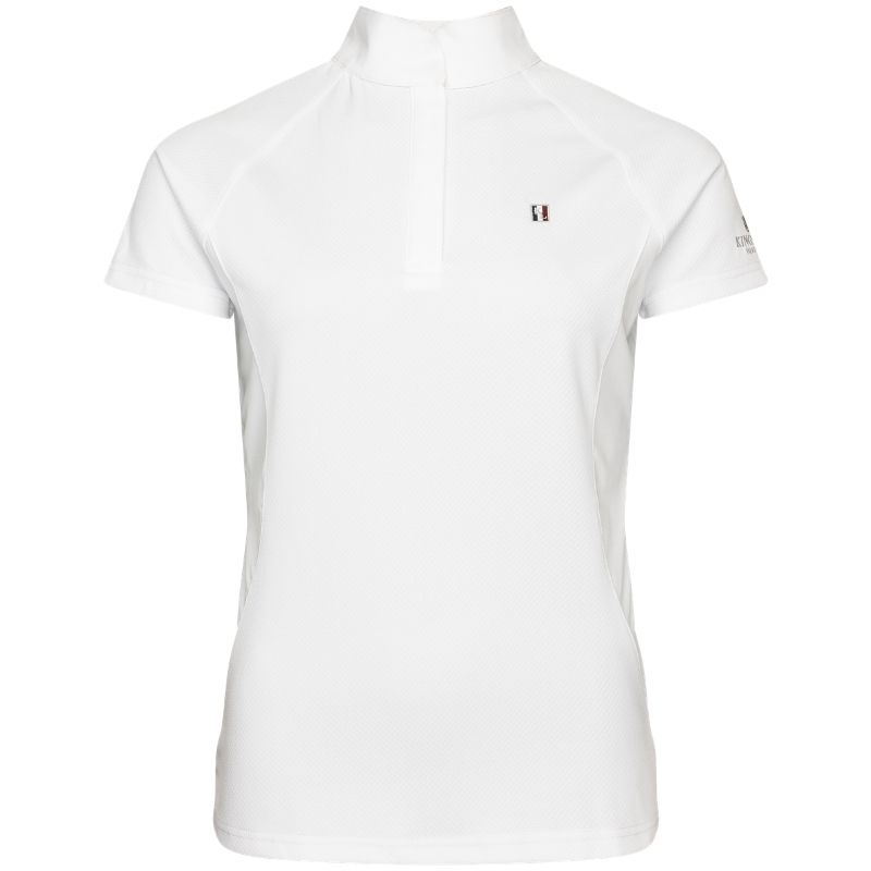 Top konkursowy Dzieci/Junior Classic Short Sleeve Biały